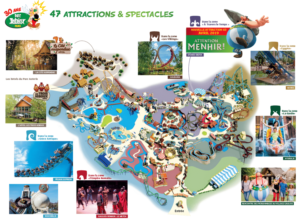 parc asterix map