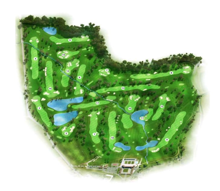 Hotel Golf Château de Chailly golf course